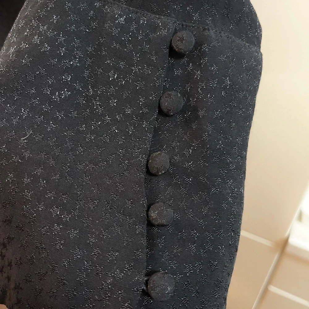 & Other Stories Los Angeles Atelier Women's Black  Mini Dress Lined Sz 6